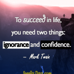 To-succeed-in-life.-you-need-two-things-ignorance-and-confidence