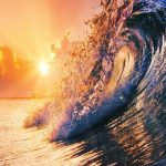 Ocean, gorgeous, amazingview, sunset, surfing, smartphonewallpaper, calm, wave, sea, Iphone, Samsung, HDwallpaper