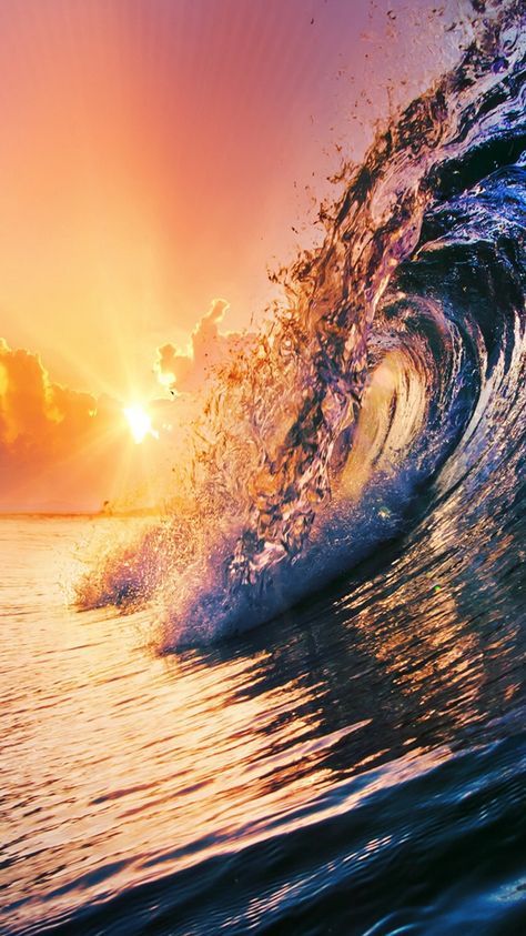 Ocean, gorgeous, amazingview, sunset, surfing, smartphonewallpaper, calm, wave, sea, Iphone, Samsung, HDwallpaper