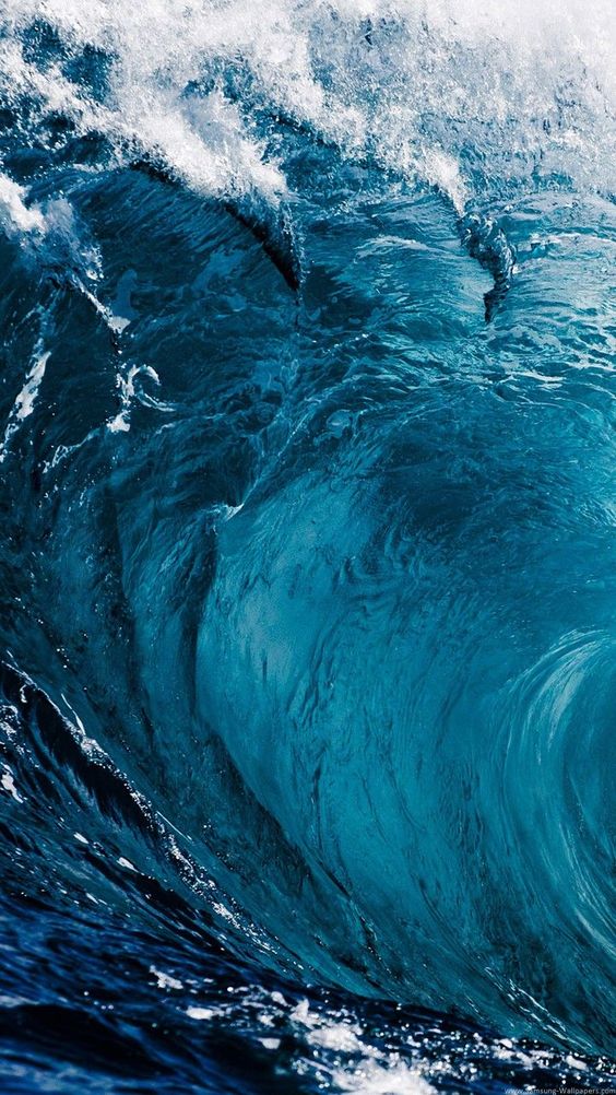 Ocean, gorgeous, amazingview, blue deep sea , smartphonewallpaper, calm, wave, sea, Iphone, Samsung, HDwallpaper