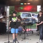 rock, band, garage, music, instrumrnts, guitar, song, crowd, street, neighbor, kids, teenagers, home, sing, singer, amazing, talented, gifted, impressive,