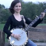 12 years old girl play the banjo like a pro