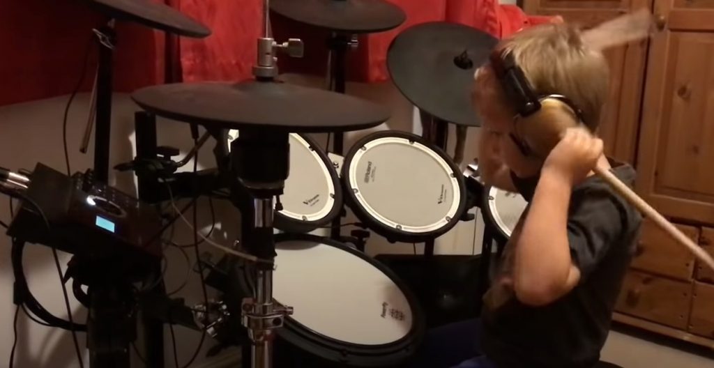 this little boy is a professional drummer Sunnies Days