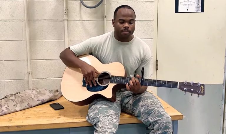 He Was An Ordinary Soldier In The Army But When He Plays The Guitar ...