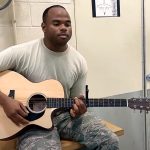 He was an ordinary soldier in the army but when he plays the guitar everyone was shocked