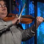 This Blind Artist Performs A Bluegrass Song