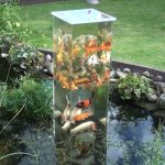 This man flipped his fish tank over the pond