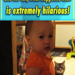 Father films his Daughter’s Habit with cat