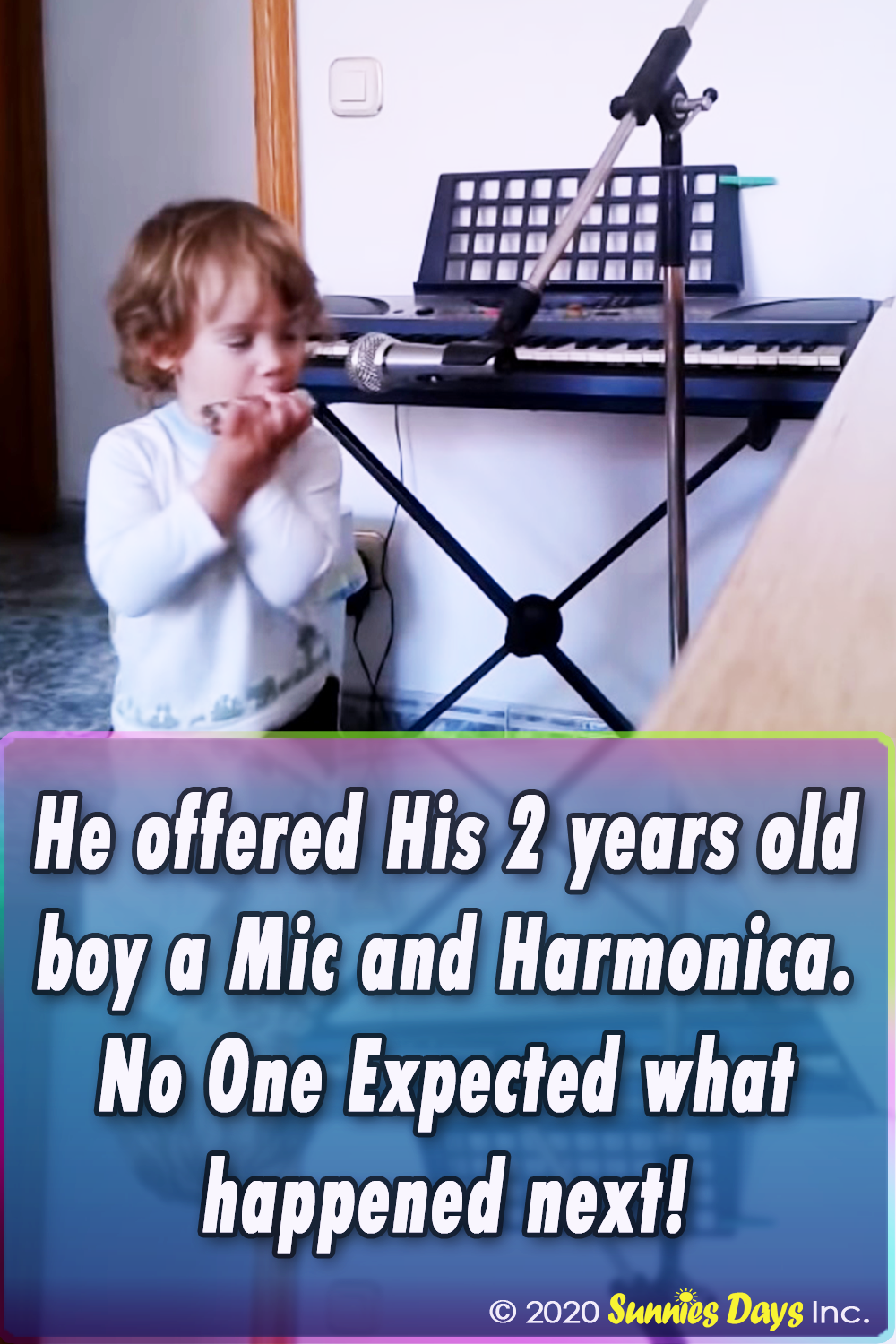 Kid, Talent, Mic, Harmonica, Adorable, Cute,