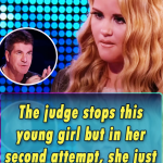 The judge stops this young girl