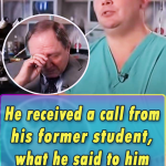 He received a call from his former student
