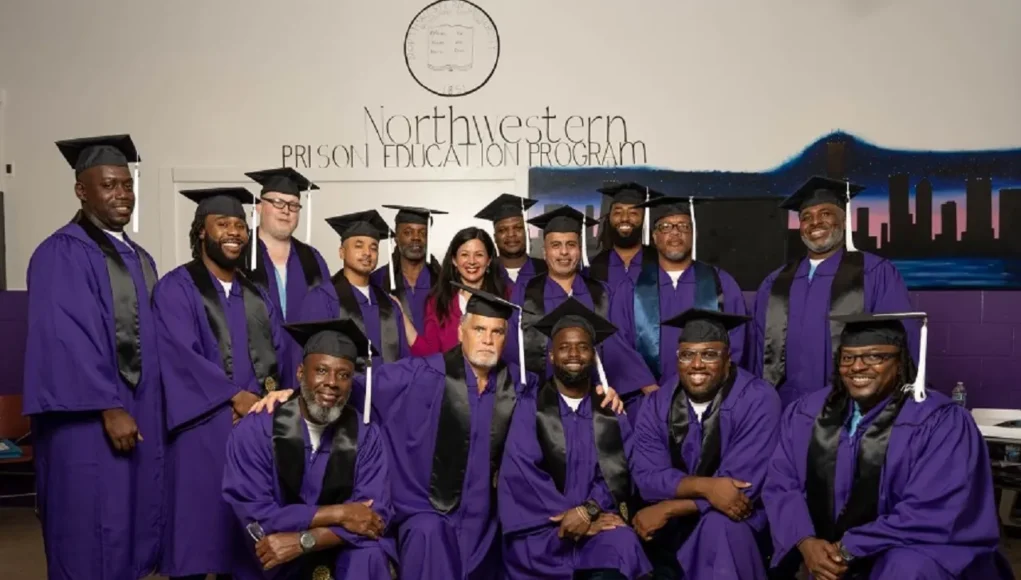 Incarcerated students, Education, Northwestern University, Bachelor's degree, Transformative power, Personal growth, Rehabilitation, Recidivism reduction, Employment opportunities, Societal change