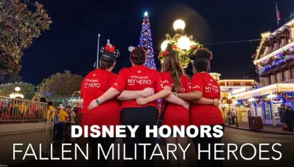 Gary Sinise Foundation, Snowball Express, Disney World, Military Families, Holiday Tribute, Fallen Heroes, Emotional Healing, Commemorative Event, Resilience, Honoring Sacrifice.