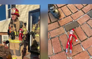 Roanoke County Firefighters, Holiday Fire Safety Tips, Elf on the Shelf Safety, Residential Fire Prevention, Firefighters Holiday Rescue, Home Fire Hazards During Holidays, Fire Safety Awareness, Holiday Decoration Safety, Emergency Response Stories, Christmas Safety Tips.
