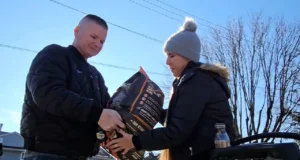 Salem firefighter kindness, inspirational community stories, acts of kindness in grocery stores, community impact stories, heartwarming tales of help, pay it forward stories, real life heroes in community, random acts of kindness, community unity stories, firefighter's act of compassion, Bo Lends A Paw