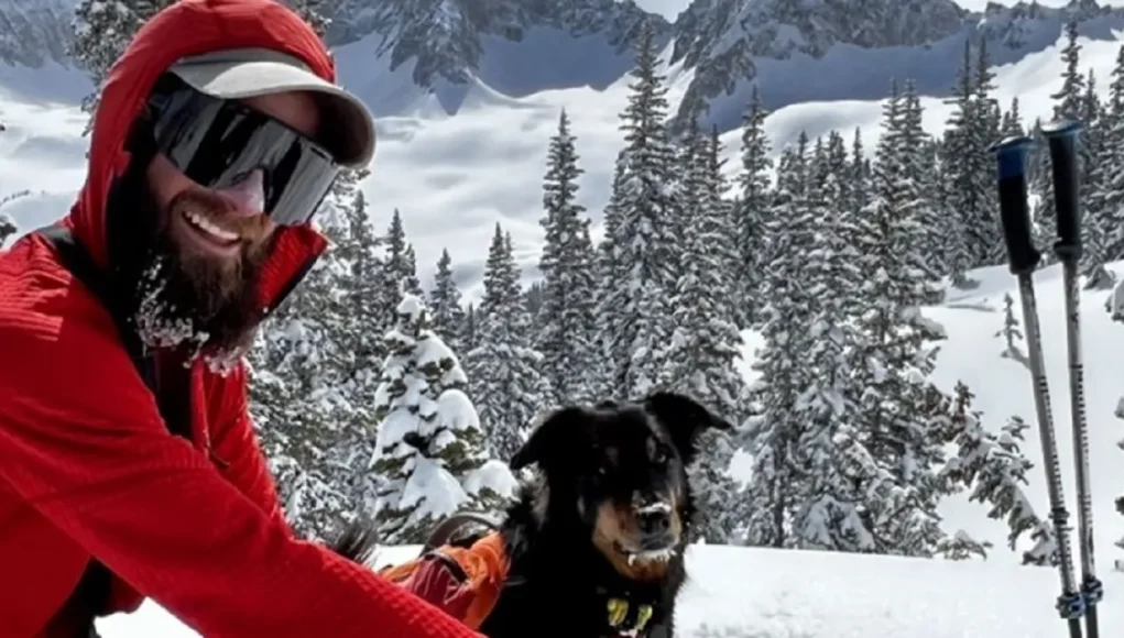 Wilderness survival dog story, Resilient dog Ullr, Canine wilderness adventure, Heartwarming pet reunion, Tracking experts rescue dog, Community support for pet owner, Unbreakable bond with pet, Inspirational pet survival story, Avalanche separation pet owner, GoFundMe for injured pet owner.