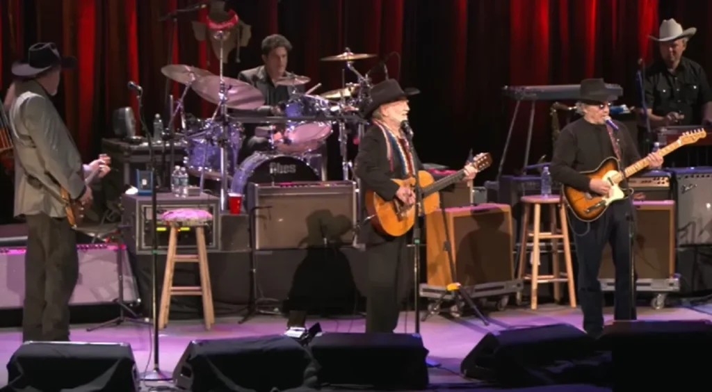 Merle Haggard & Willie Nelson concert, Okie from Muskogee live performance, Country music legends live, Last of the Breed concert, Honky-tonk music live, Classic country music concert, Willie Nelson Merle Haggard duets, Legendary country music performances, Best of country music live, Iconic country music moments