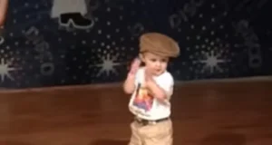 Viral Halloween dance video, Hunter dance recital, Kid viral dance sensation, Halloween dance performance, Child dancer viral video, Joy of dance in children, Hunter’s Halloween dance, Inspiring dance stories, Beyoncé Get Me Bodied dance, Young dancer viral moment, little dancer