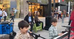 3-year-old Elvis reincarnation, Nicholas Elvis performance, Elvis Presley tribute child, young Elvis Presley singer, viral child singer Elvis, Can’t Help Falling In Love cover, Nicholas and Leo singing duo, Elvis spirit in child, future music prodigy Elvis, young singer viral Elvis song