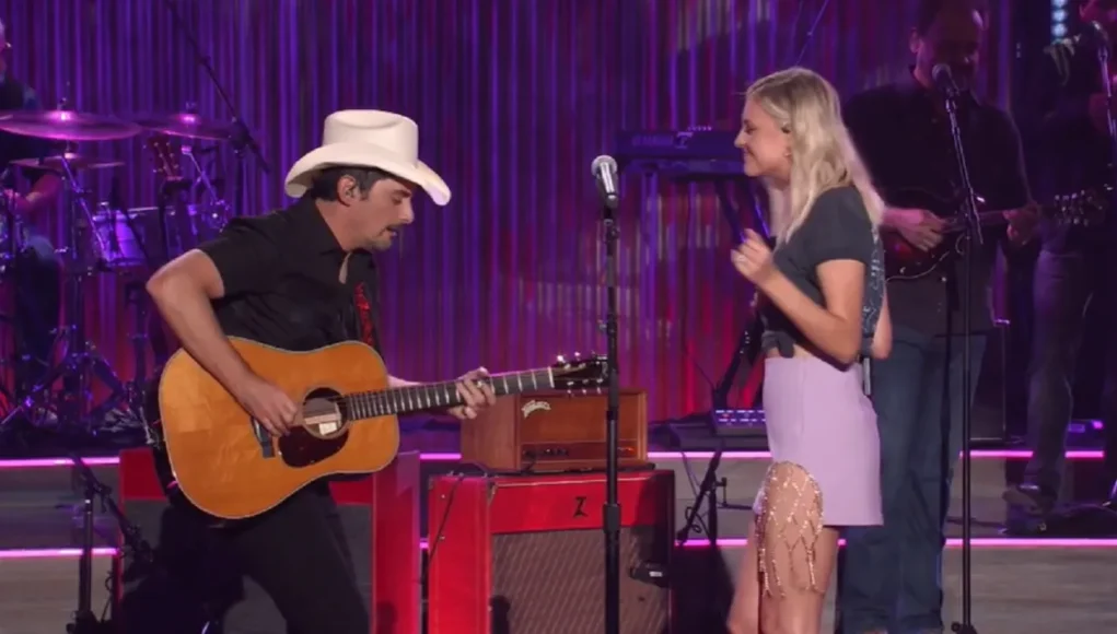 Brad Paisley and Kelsea Ballerini performance, Miss Me More live performance, Brad Paisley variety special, Kelsea Ballerini Miss Me More, Brad Paisley guitar licks, Nashville War Memorial Auditorium concert, Country music live performances, Brad Paisley and Kelsea Ballerini duet, Miss Me More Brad Paisley collaboration, Best country music moments live