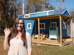 tiny home for cat lovers, cat-friendly tiny house design, tiny home living with pets, small space living with cats, affordable tiny home ideas, pet-friendly tiny house tips, tiny house North Carolina, clever design for tiny homes, living with cats in a tiny home, feline-friendly tiny home features