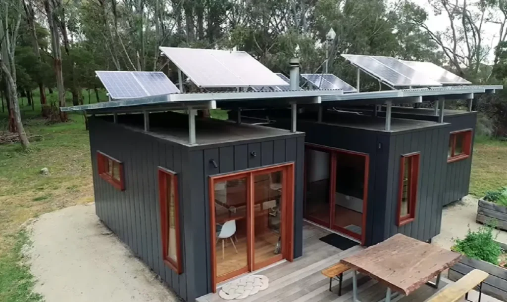 tiny house movement, shipping container homes, sustainable living, eco-friendly design, compact living, modular homes, off-grid living, renewable energy, passive solar design, minimalism