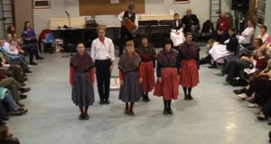 clog dancing, Camden Clog, textile mills, Pat Tracey, Lancashire clog dance, British folk dance, cultural heritage, precision choreography