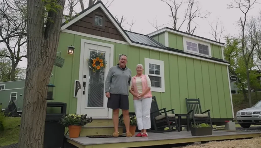 tiny house living, retirees tiny home, sustainable living, small footprint homes, minimalist lifestyle, tiny house design, tiny home community, downsizing for retirement, Liberation Tiny Homes, tiny living tips, smart storage solutions