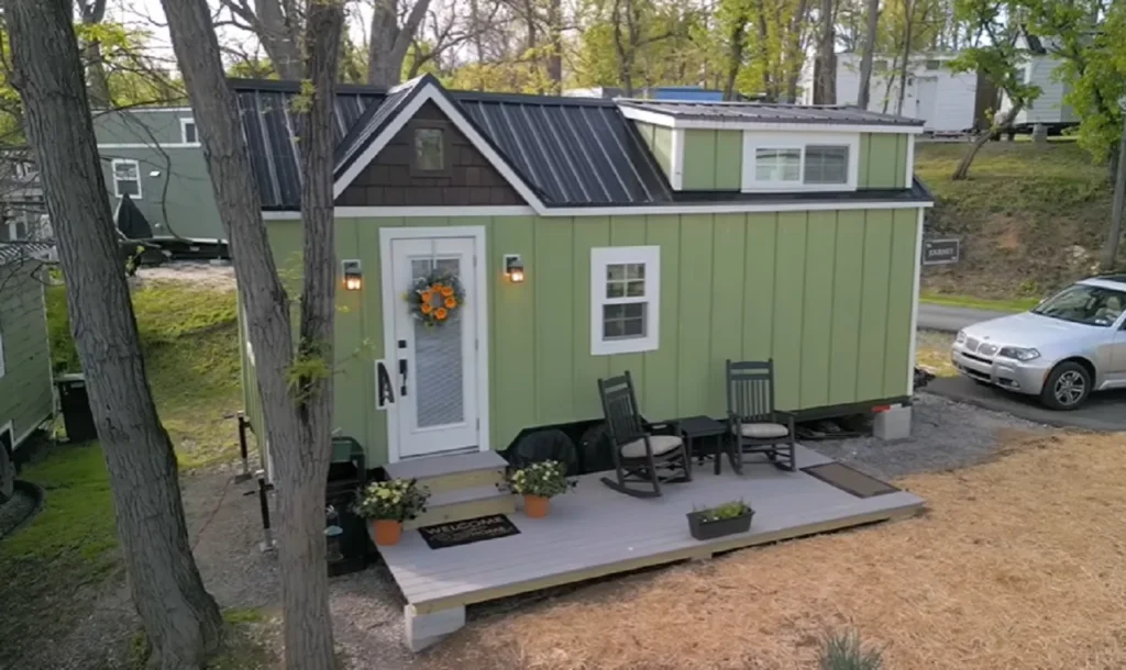 tiny house living, retirees tiny home, sustainable living, small footprint homes, minimalist lifestyle, tiny house design, tiny home community, downsizing for retirement, Liberation Tiny Homes, tiny living tips, smart storage solutions