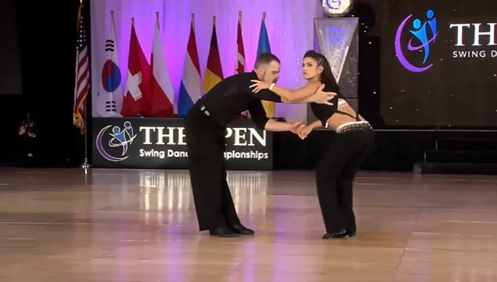 West Coast Swing, Swing Dance, PJ Turner, Mia Pastor, 2022 Open Championships, Swing Dance Performance, Lindy Hop, Charleston, Dance Chemistry, Dance Competition