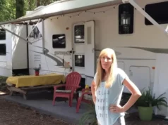 RV renovation, full-time RV living, family camper transformation, RV home design, RV organization, RV remodel, RV living with kids