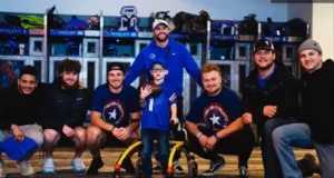 Boise State Broncos recruit, Team IMPACT, 6-year-old football recruit, inspiring sports stories, inclusivity in sports, child with leukodystrophy